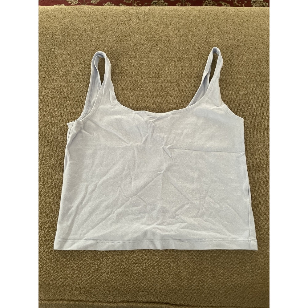 Forever 21 Lavender Purple Cami Tank Crop Top Size Medium (BB)
